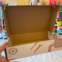 Boîte postale ondulée avec impression personnalisée et emballage gratuit-Taille personnalisée pour le commerce électronique et la vente en gros