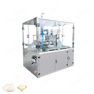 HYSR-16P-B Dishwasher Powder PVOH Pod PVA Polyvinyl Alcohol Water Soluble Film Packing Machine with Glass Enclosure