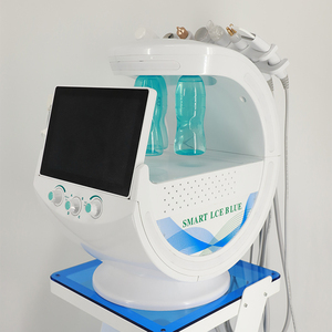 Máquina Facial Inteligente 7 en 1, Portátil, con Hidrodermoabrasión y Peeling Acuático, Color Azul Hielo - Product Image 1