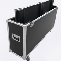 Étui de transport personnalisé pour écran LED de télévision de 45, 55, 65, 75 pouces avec protection en mousse EVA, équipement de protection pour écran LED