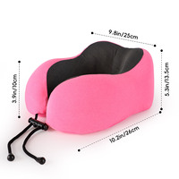 U-Sharp Design Avion Mémoire Mousse Voyage Cou Oreiller Positionneur de Sommeil