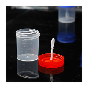 Gobelet d'échantillonnage Uriki 50 ml de qualité médicale pour l'analyse d'urine, de selles et de crachats - Product Image 3