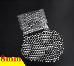 100 teile/beutel 8mm Stahlkugeln Jagd Schleuder Edelstahl Schleuder kugeln Katapult Schleuder Schlag Munition Stahlkugel - Product Image 6