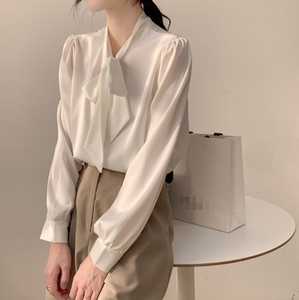 2025 Trend Frauen Elegante Langarm Bluse Büro Lady Shirt Mode Basic Sommer Bluse Business Casual Tops - Product Image 5