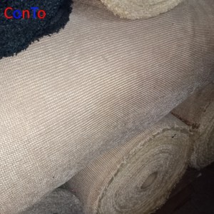 Multifunctional Check Linen <strong>Burlap</strong> Ultra Suede <strong>Fabric</strong> - Product Image 5