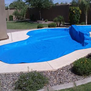 Fenlin Couverture solaire de natation extérieure de 15 pieds en taille 10x5m - Product Image 3