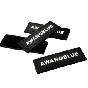 Personalizzato di alta qualità PVC Patch 3D sostenibile abbigliamento in gomma distintivo e etichetta della borsa - Product Image 1