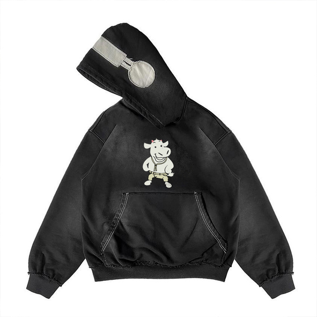 DiZNEW Manufacturer Direct Sale High Quality Customizable Logo Design Patched Fashion Men's Hoodies