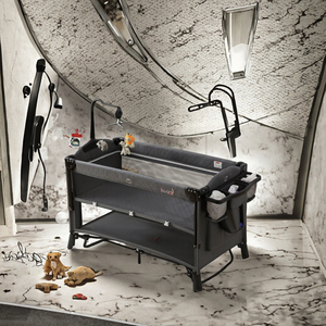 <span class=keywords><strong>Cuna</strong></span> <span class=keywords><strong>de</strong></span> bebé moderna multifuncional que empalma la cama <span class=keywords><strong>de</strong></span> metal plegable para el uso del Hospital <span class=keywords><strong>de</strong></span> los recién nacidos - Product Image 3