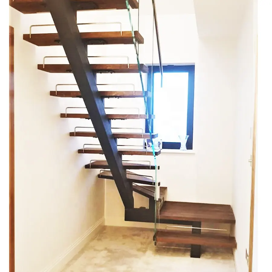 Hot Sale Factory Price Manufacturer Supplier Balustrade Staircase Foldable Stair Indoor Wrought Iron Staircase