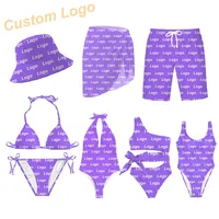 Personnalisation d'usine Designer Private Label Logo Beachwear Sexy Femme Bikini Maillot de bain personnalisé Ensemble 2023 2022