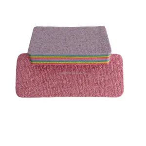 Removable Multi-layer PVA Cleaning System Rag Rainbow Microfiber Cloth Towel Sponge Home Kitchen Appliance Sustainable