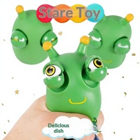 Jouet Squishy en Plastique Effet Œil Éblouissant 2026 Nouveau Ver de Légume à Presser pour Soulagement du Stress, Jouet Sensoriel Anti-Stress pour Enfants et Adultes Personnalisable