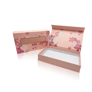 Custom Logo Hot Packaging Design Recyclable Laser Engraved Gift Box Foil Stamping UV Magnet Cardboard Box with EVA Foam