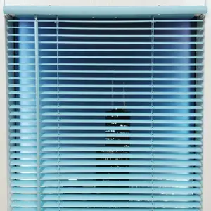 Factory Supply No Screw Cordless 1" PVC Venetian Blinds