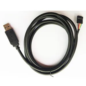 Utech FTDI chip USB a 3,3 V TTL UART cable serie, extremo conector