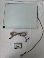 Écran tactile en verre transparent SAW compatible Elo, taille 6,4 pouces, 4 mm, avec contrôleur USB