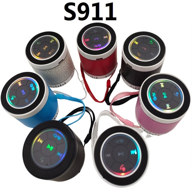5.2 Mini Subwoofer Speaker Wireless Outdoor Portable with RGB Lights Compact Design 3W Output Built-in Battery