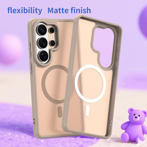 Funda Magnética Esmerilada OMEVE para Samsung <span class=keywords><strong>Galaxy</strong></span> S26 Ultra, S26 Edge, S25 Ultra, S25 Plus, S24 FE, con Sensación de Piel, Resistente a Impactos - Product Image 6