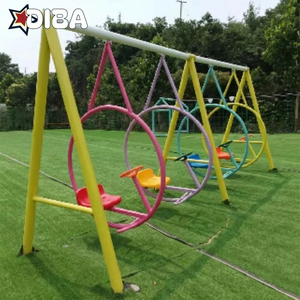 Columpios <span class=keywords><strong>de</strong></span> Acero para Niños, Juegos <span class=keywords><strong>de</strong></span> Parque <span class=keywords><strong>de</strong></span> Diversiones sin Motor, Columpio <span class=keywords><strong>de</strong></span> Metal sin Energía - Product Image 1
