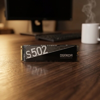 قرص صلب داخلي M.2 NVMe SSD بسعة 500 جيجابايت عالي السرعة لسطح المكتب مع منفذ توسعة SATA وواجهة PCIE Gen4 بسرعة قراءة وكتابة 501-600 ميجابايت/ثانية من ليكسار
