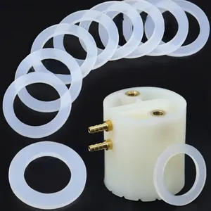 Botella de almacenamiento de agua de turbina de silla Dental de plástico de 10 Uds. Con tapa de junta de sellado de goma Accesorios - Product Image 1