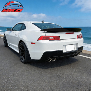 Alerón Trasero Estilo OE para Chevrolet Camaro Z28 Coupé 2014-2015, Negro Brillante - Product Image 2