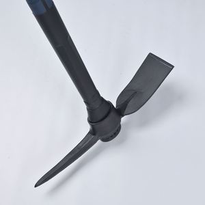 Vente directe d'usine, qualité industrielle 45 #   Pioche en acier avec manche en bois/fibre de verre/TPR, prix avantageux, outils agricoles, pioche-03 - Product Image 3