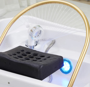 Salonlar için taşınabilir şampuan haznesi yeni Spa saç lavabo kase kişisel bakım ürünü - Product Image 5