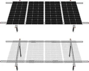 高质量和出厂价的钢制太阳能光伏安装跟踪结构
