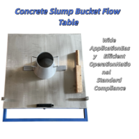Ensemble de test de fluidité du béton : Godet d'essai de fluidité et Table d'essai de fluidité, Garantie 1 an sur les équipements d'essai du béton