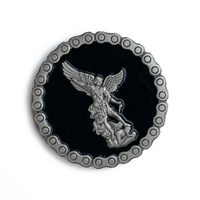 Pièce de monnaie commémorative personnalisée double face, design personnalisé pour l'anniversaire des pompiers, prix abordable