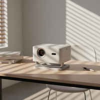 Android-Projektor mit 8K-Unterstützung, nativer 1080P Smart-Projektor, WiFi6, Outdoor-Filmprojektor