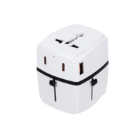 Foxcan Super PD 35W chargeur rapide 2000W adaptateur multi-prises électrique 2A2C adaptateur de prise de voyage universel international ordinateur portable