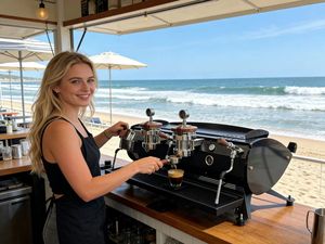 Máquina de Café Espresso Comercial con Cabezal de Infusión Saturado y Sistema de Agua Caliente, Doble Grupo para Cafeterías - Product Image 5