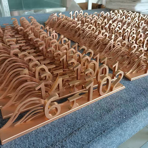 Huruf logam 3D stereoskopik dilapis, tahan karat untuk papan reklame Digital Hotel - Product Image 6