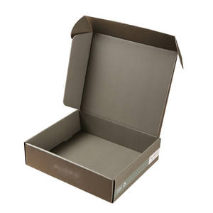 2024 Hete Verkoop Op Maat Gegolfde Cakebox Gerecyclede Materialen UV-Coating Matte Laminering Embossing Golfkarton Mappen - Product Image 1