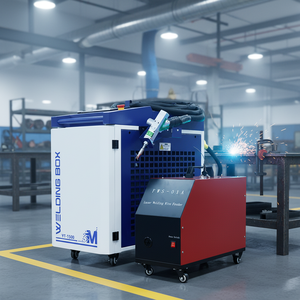 Máquina de Soldadura Láser de 1500w, 2000w, 3000w con Pistola de Doble Oscilación y Alimentador Automático de Alambre, Máquina de Soldadura Láser Integrada Portátil - Product Image 1