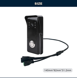 <span class=keywords><strong>Sonnette</strong></span> vidéo intelligente 1080P HD WiFi avec contrôle d'accès POE RFID, audio bidirectionnel, vision nocturne, métal, villa, bureau - Product Image 5