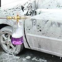 Générateur de mousse robuste portable 1L Produits d'entretien automobile OEM Pistolet de nettoyeur haute pression avec tuyau d'eau pour les besoins d'entretien automobile