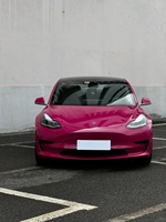 Carlise Premium TPU Selbstheilende Farbwechselnde Vollkarosserie-Stretchfolie Sternenlicht Rubinrot Autofolierung