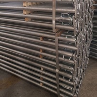 Étai télescopique réglable en acier galvanisé robuste pour coffrage, escalier et entrepôt