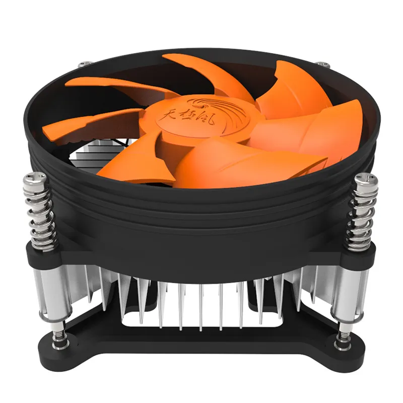 Copper core CPU radiator fan desktop computer LGA 1155/1156 I3 I5 CPU cooling fans multi-platform