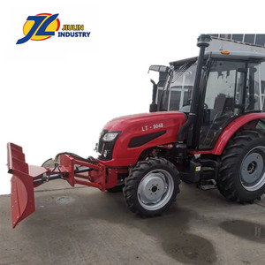 Tractor <span class=keywords><strong>de</strong></span> rueda agrícola chino 35HP 40HP 50HP 60HP con hoja <span class=keywords><strong>de</strong></span> nieve delantera Tractor <span class=keywords><strong>de</strong></span> arado <span class=keywords><strong>de</strong></span> nieve delantero Tractor Bull Dozer a la venta - Product Image 1