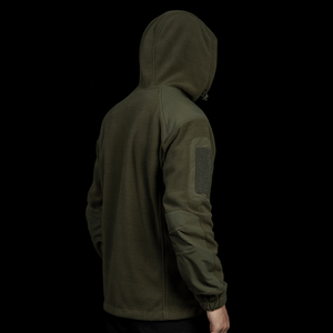 Veste d'hiver chaude et épaisse en polaire DFJ02 avec fermeture éclair, coupe-vent et respirante pour le safari hivernal - Product Image 3