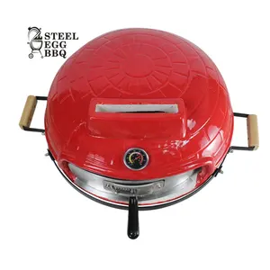 SEB KAMADO портативная глина красный дизайн наружный деревянный кирпич печь для пиццы для продажи
