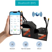 Pack de batteries liquides 72V 20AH-50AH pour moto électrique avec BMS Bluetooth ANT, 800 cycles, puissance maximale de 16,8KW