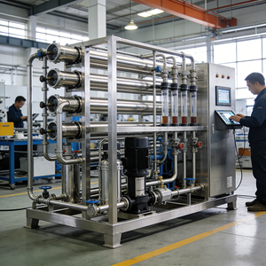 Personalización de instalaciones de producción, descalcificador electromagnético, equipo de tratamiento de agua, máquina purificadora de agua EDI - Product Image 1