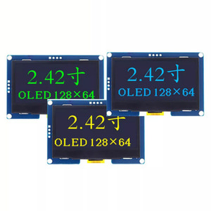 Taidacent amarillo verde azul blanco <span class=keywords><strong>OLED</strong></span> 2,4 128x64 SSD1309 Panel de pantalla <span class=keywords><strong>OLED</strong></span> Módulo de pantalla <span class=keywords><strong>OLED</strong></span> de 2,4 pulgadas - Product Image 3