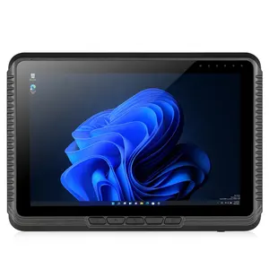 Tablet de 10 polegadas, tablet robusto à prova de choque ip65, aumento do transporte, sinal, várias interfaces